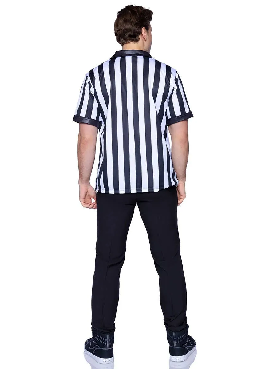 Sports Referee Mens Umpire Fancy Dress Costume