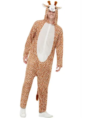 Spotted Giraffe Mens Animal Onesie Costume