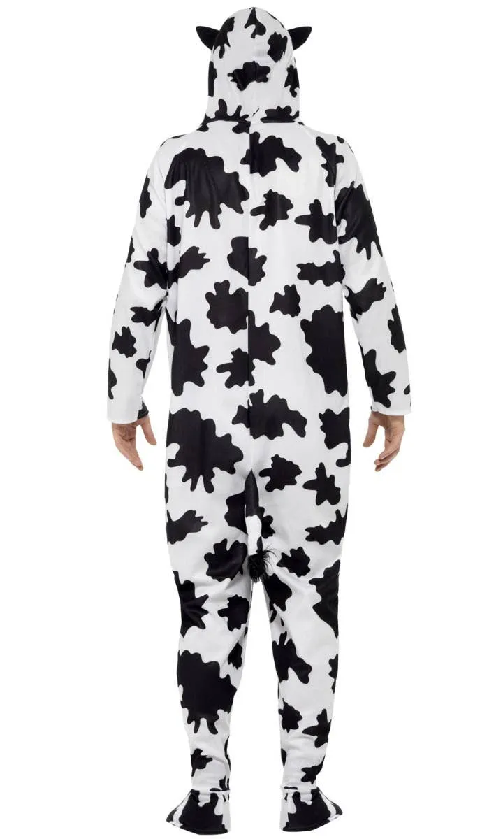 Spotty Cow Adults Farm Animal Costume Onesie