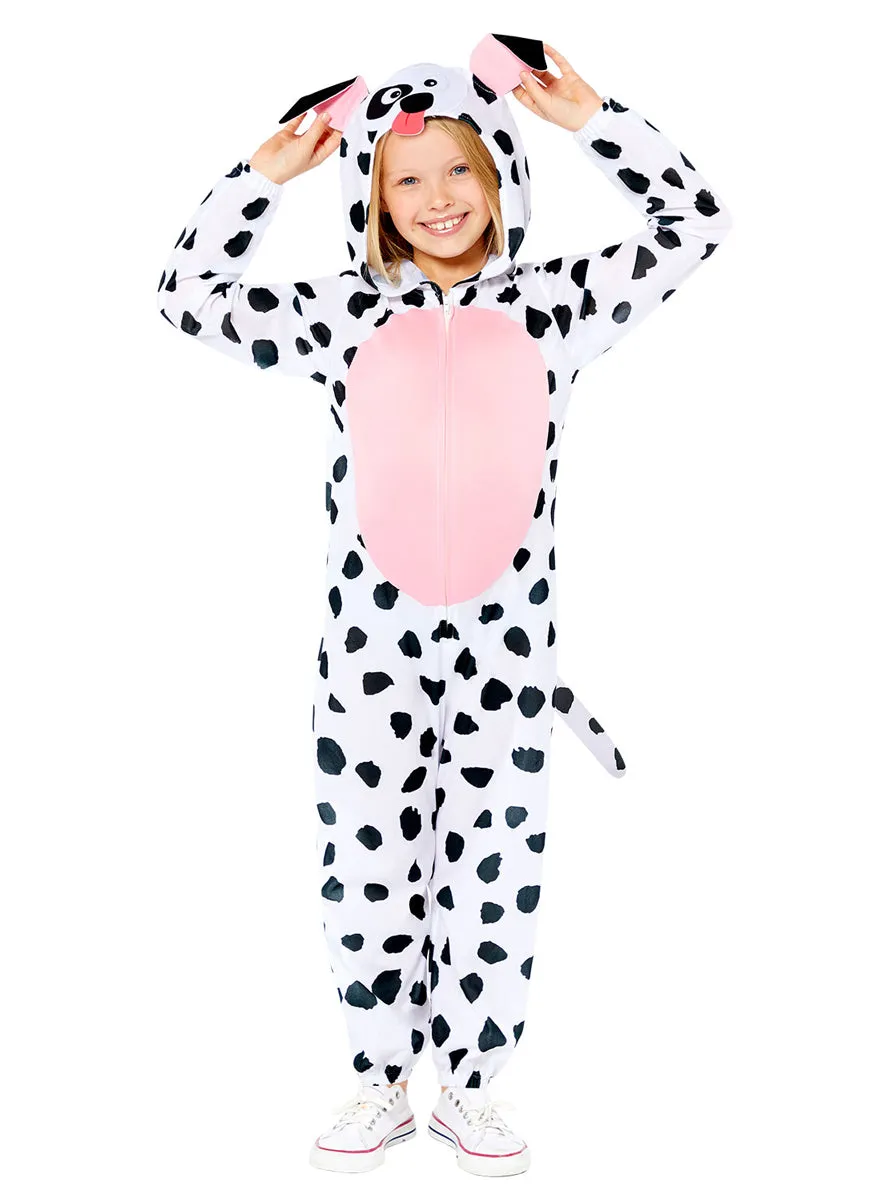 Spotty Kids Dalmatian Onesie Costume