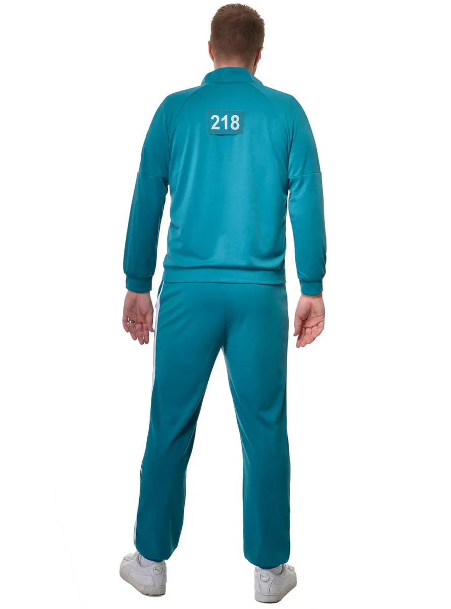 Squid Play 001 or 218 Adults Interchangeable Tracksuit Costume
