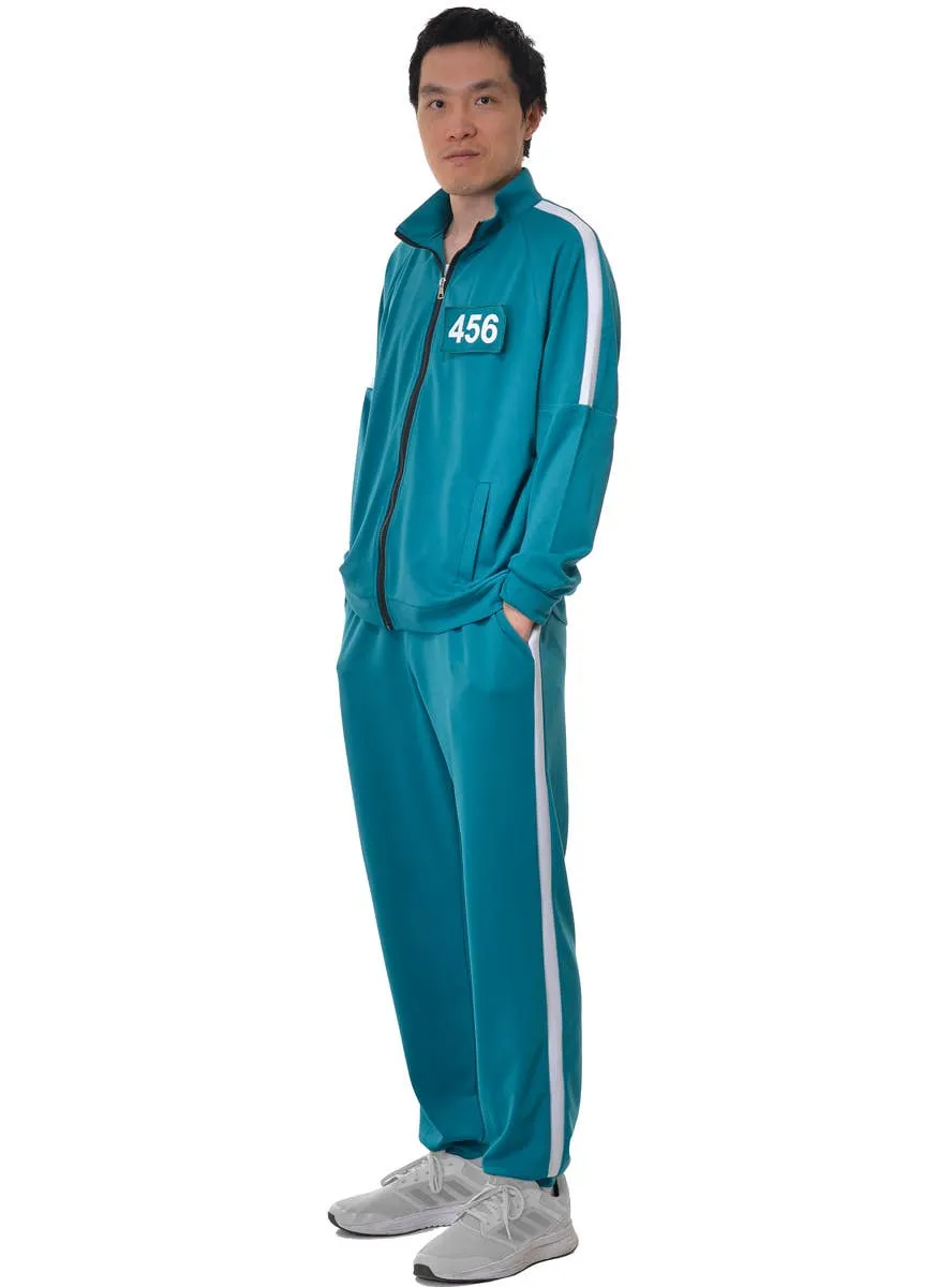 Squid Play Interchangeable 456 or 212 Adults Tracksuit Costume