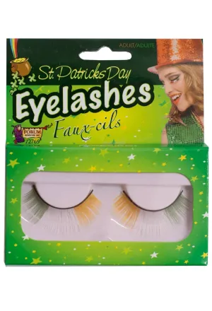 St Patrick's Day False Eyelashes Costume Accessory