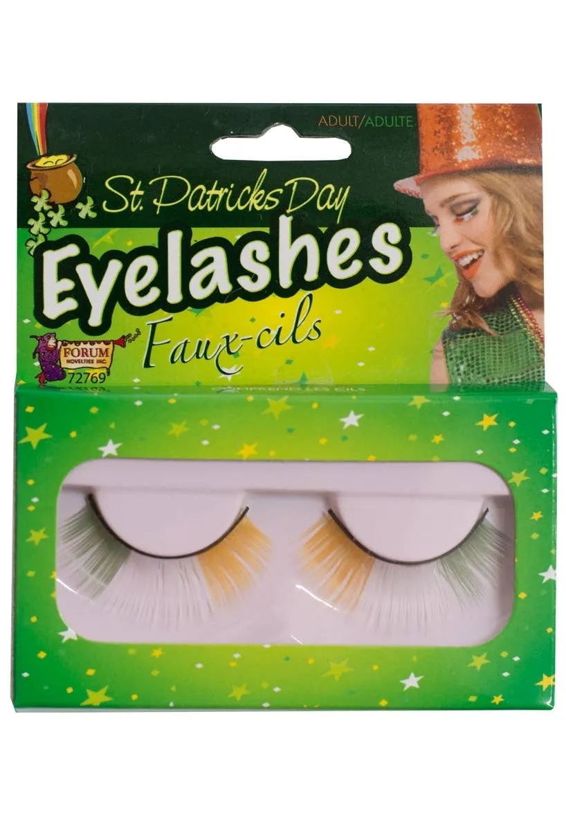 St Patrick's Day False Eyelashes Costume Accessory