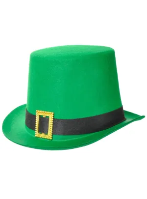 St Patrick's Day Green Felt Top Costume Hat