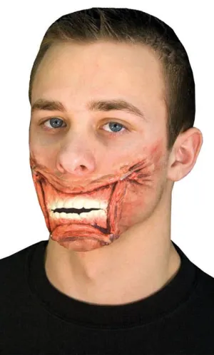 Stapled Mouth Halloween Prosthetic