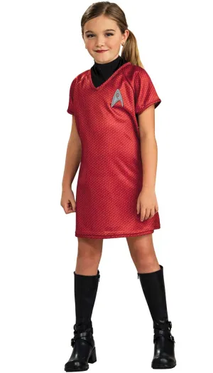 Star Trek Uhura Girls Fancy Dress Costume