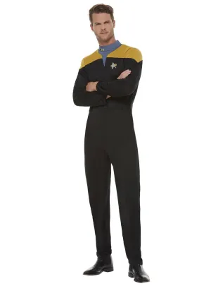 Star Trek Voyager Operations Uniform Mens Costume