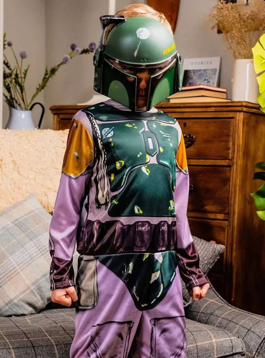 Star Wars Boba Fett Boys Dress Up Costume