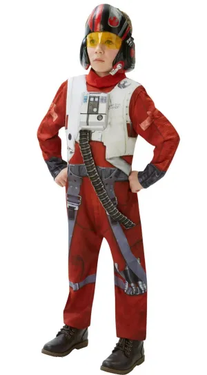 Star Wars Boys Poe Fancy Dress Costume