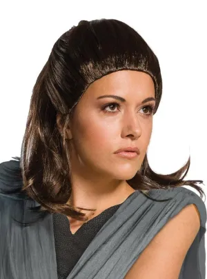 Star Wars Rey Womens Short Brown Costume Wig