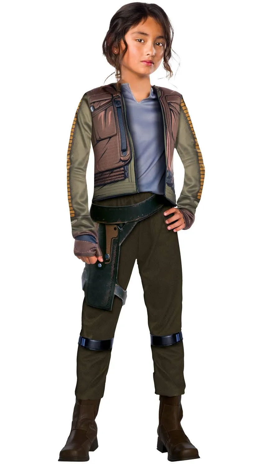 Star Wars Rogue One Jyn Erso Girls Fancy Dress Costume