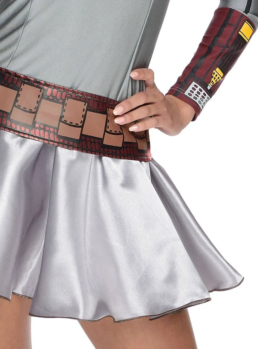 Star Wars Womens Boba Fett Dress Up Costume