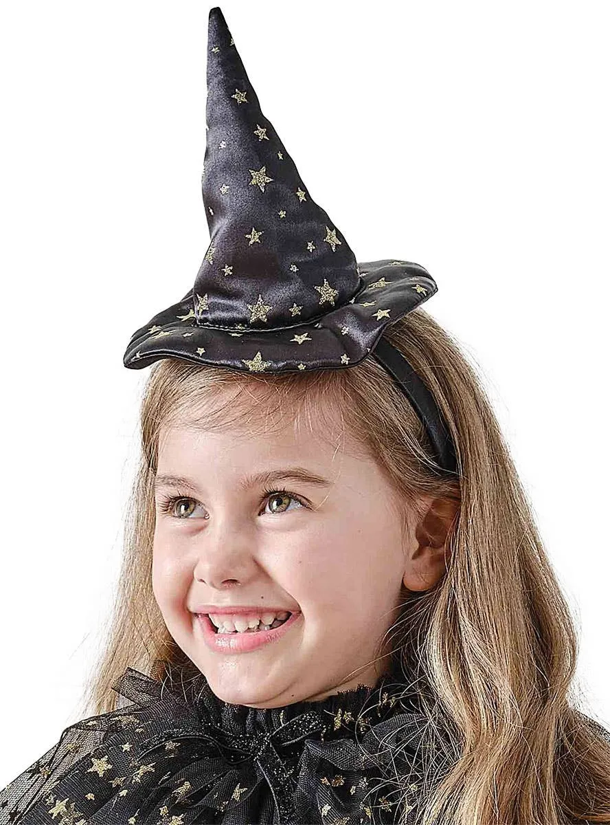 Star Witch Girls Deluxe Mini Hat on Headband