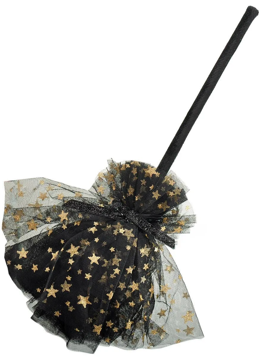 Star Witch Girls Deluxe Mini Mesh Broom
