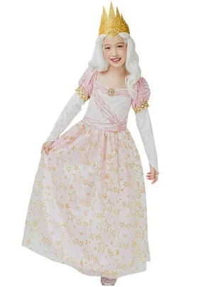 Starry Pink Princess Girls Dress Up Costume