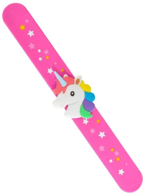 Starry Pink Unicorn Snap Band Costume Bracelet