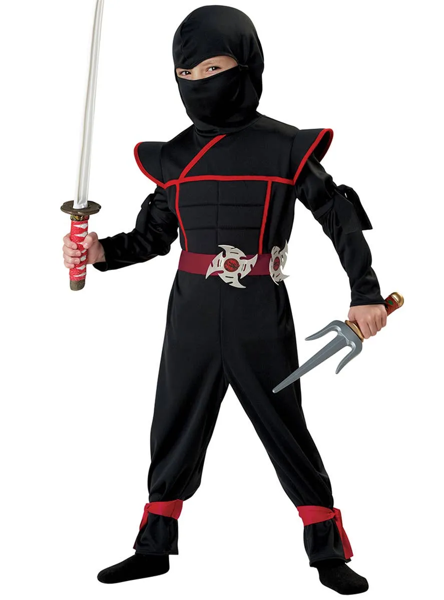 Stealth Ninja Toddler Boys Dress Up Costume