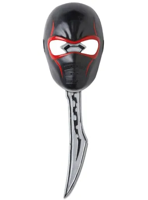 Stealthy Ninja Boys Sword and Mask Set