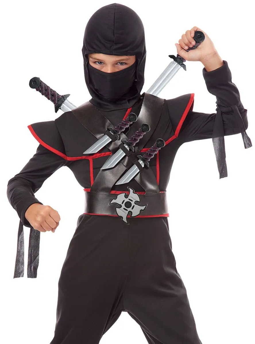 Stealthy Ninja Boys Toy Weapon Belt