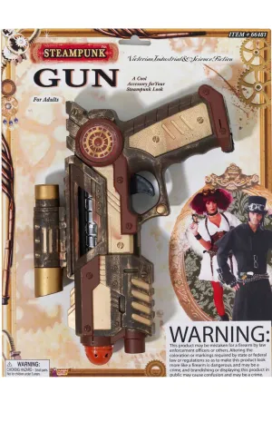 Steampunk Vintage Space Gun Costume Weapon