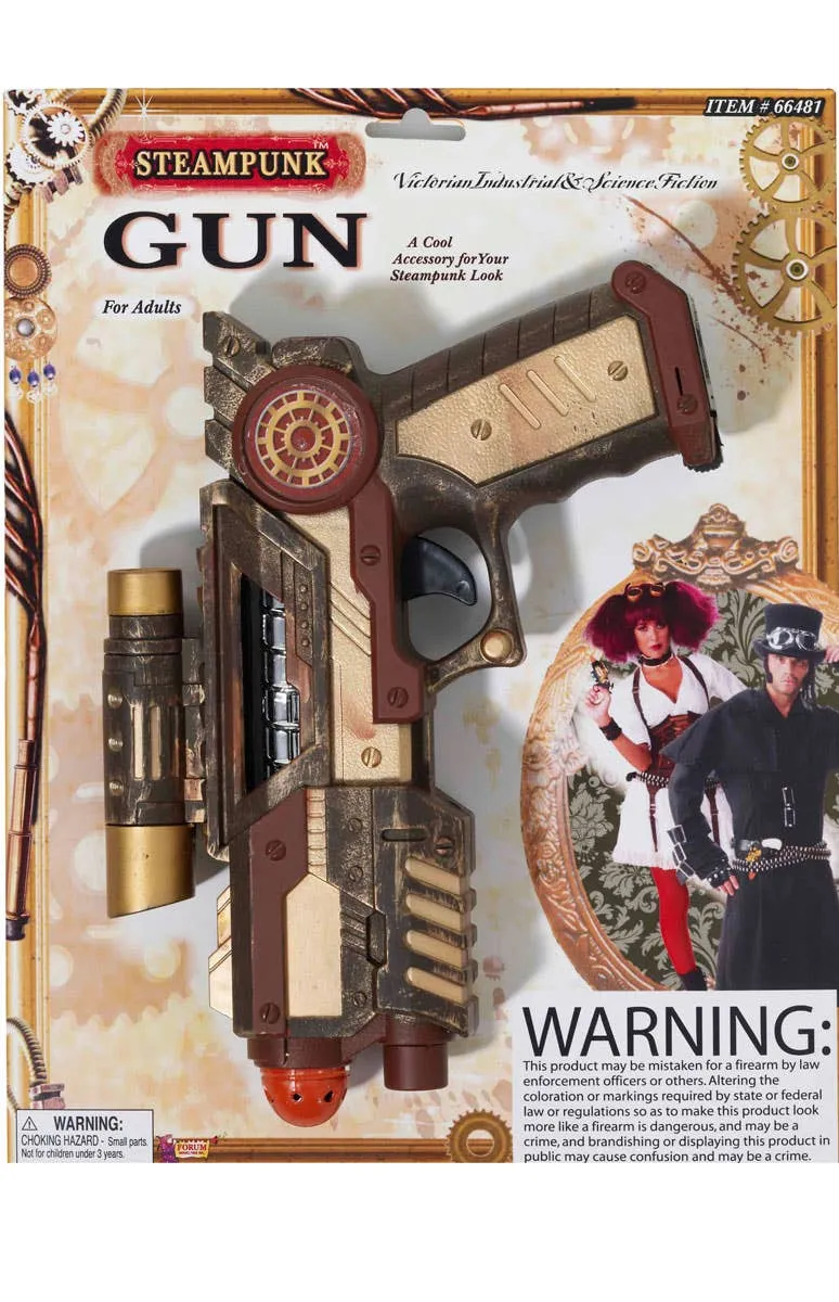 Steampunk Vintage Space Gun Costume Weapon