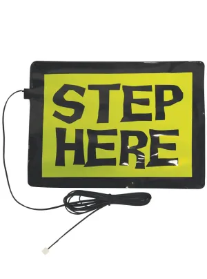 Step Here Animated Prop Activation Button