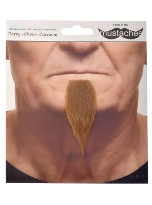 Stick-On Ginger Brown Goatee Costume Accessory