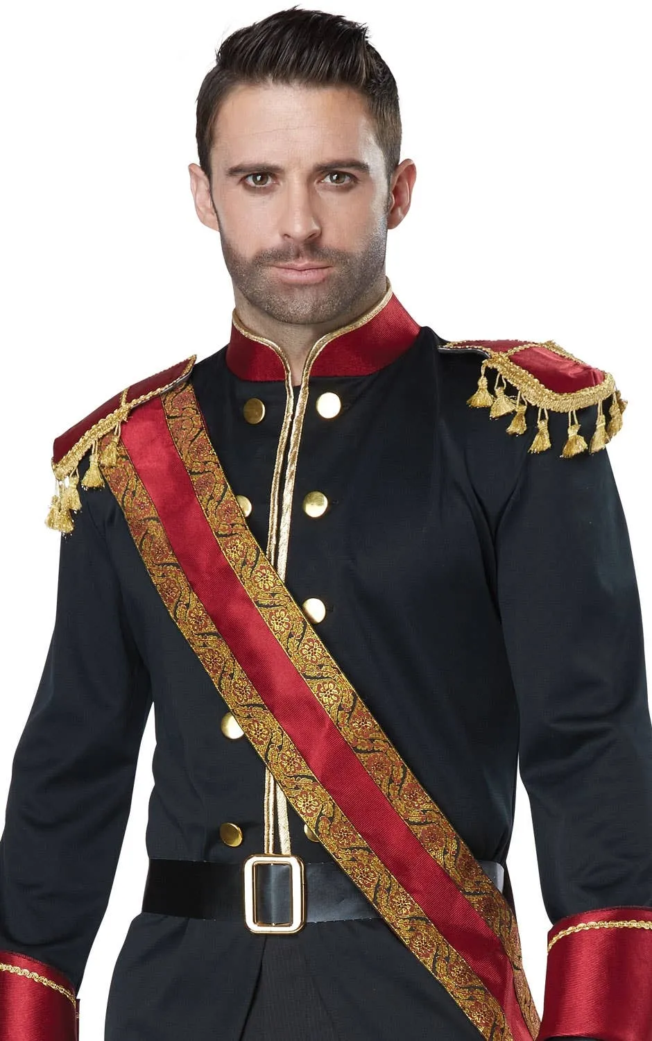 Storybook Dark Prince Royal Fairytale Mens Costume