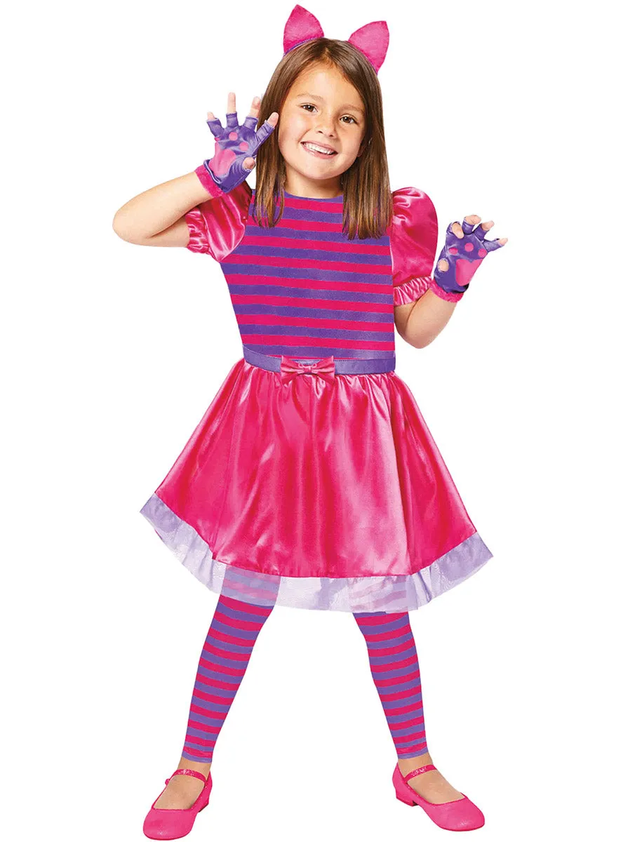 Storybook Girls Cheshire Cat Wonderland Character Book Week Costume