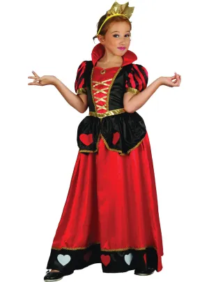 Storybook Girls Red Queen of Hearts Book Week Costume
