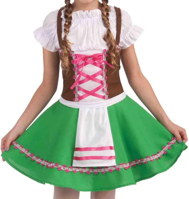 Storybook Gretel Girls Dress Up Costume