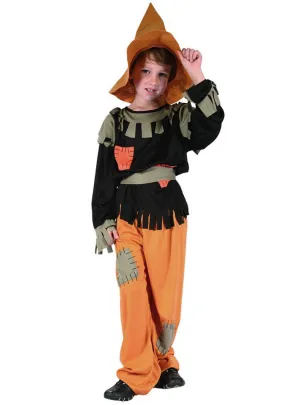 Storybook Scarecrow Boys Wizard of Oz Costume