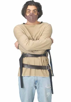Straitjacket Mens Hannibal Prisoner Halloween Costume