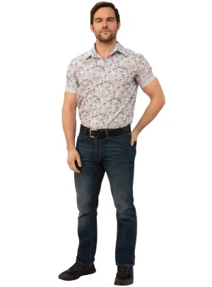 Stranger Things Mens Jim Hopper Hawaiian Costume Shirt