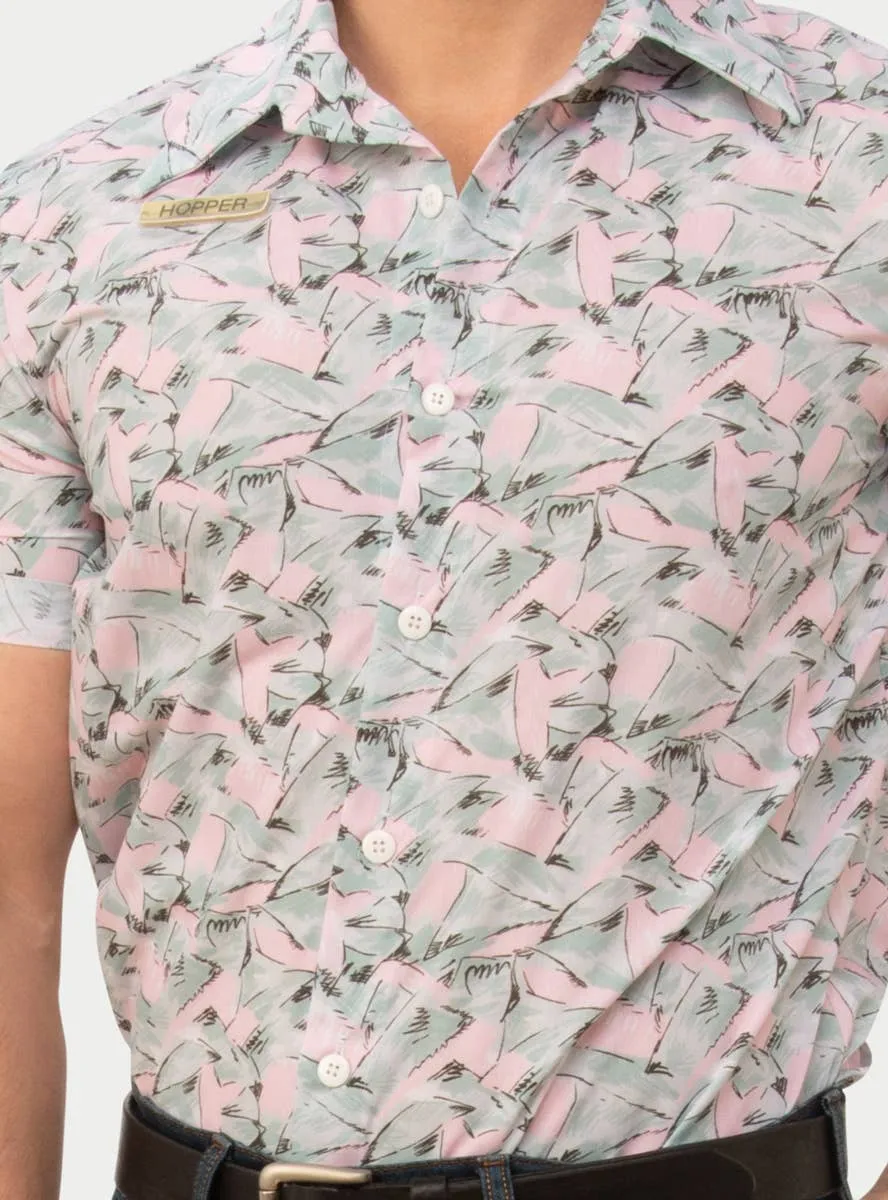 Stranger Things Mens Jim Hopper Hawaiian Costume Shirt