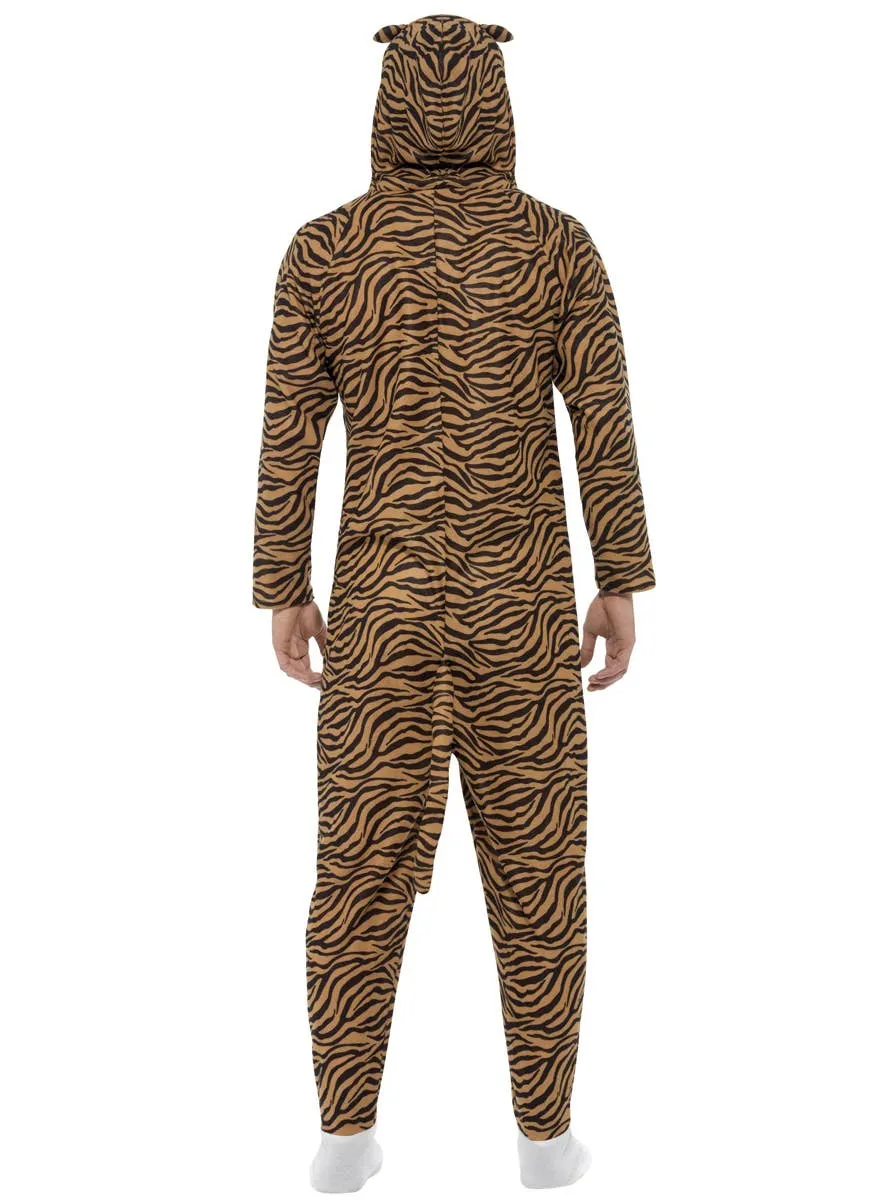 Striped Tiger Womens Onesie Costume