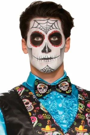 Sugar Skull Day of the Dead Bow Tie Costume Accessory