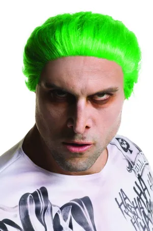 Suicide Squad The Joker Neon Green Costume Wig