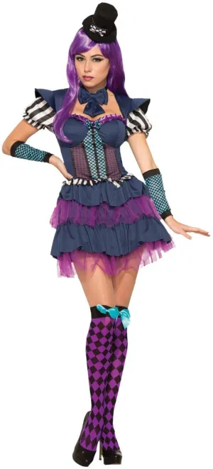 Sultry Mad Hatter Womens Fancy Dress Costume