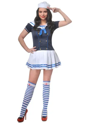 Sultry Sailor Womens Fancy Dress Costume
