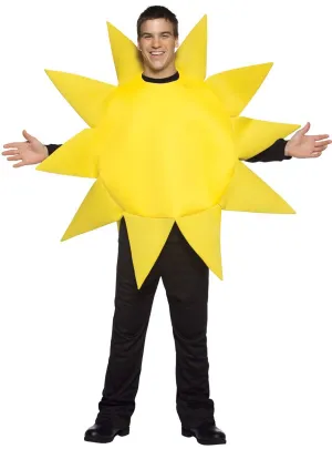 Sunny Day Adults Giant Yellow Sun Costume