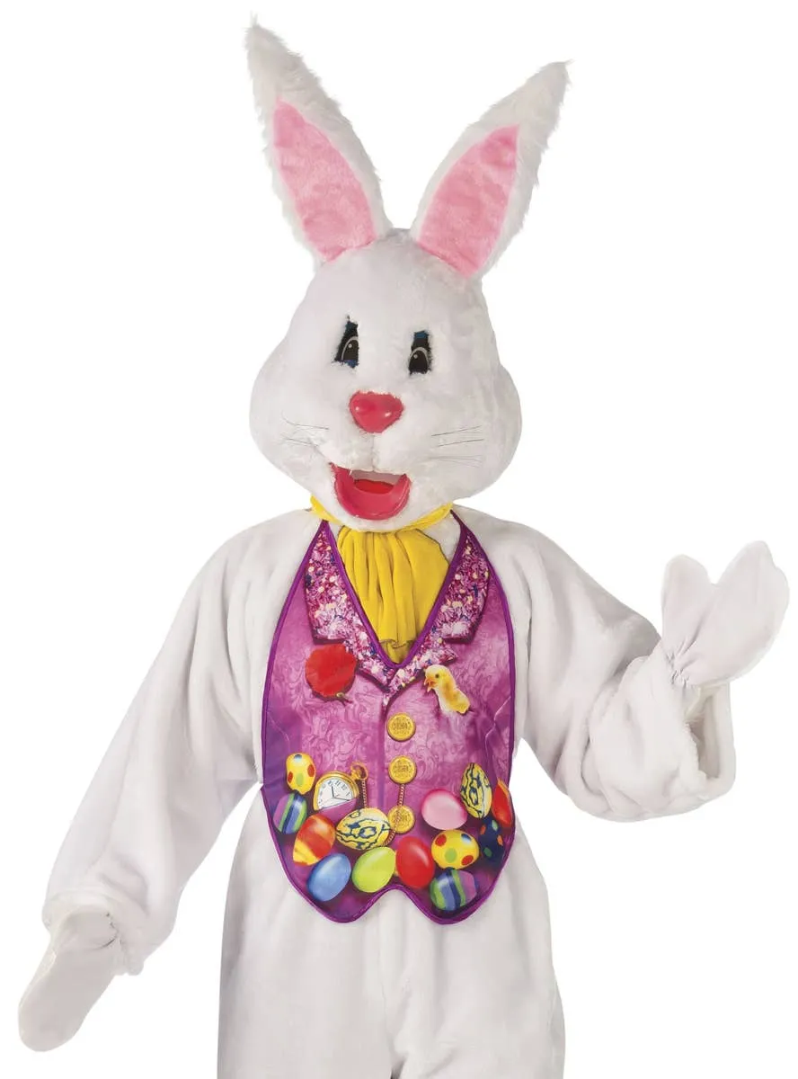 Super Deluxe Adults Mascot Easter Bunny Costume