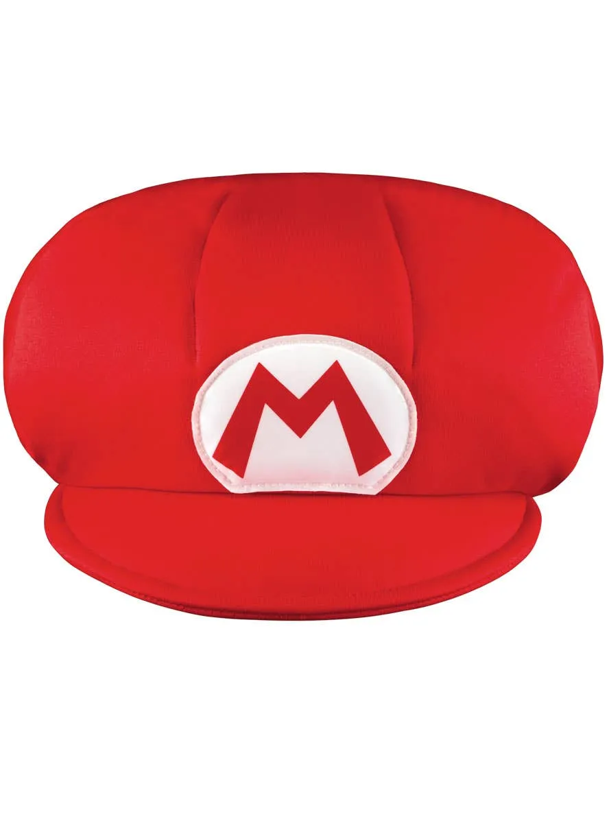 Super Mario Boys Plush Red Costume Hat