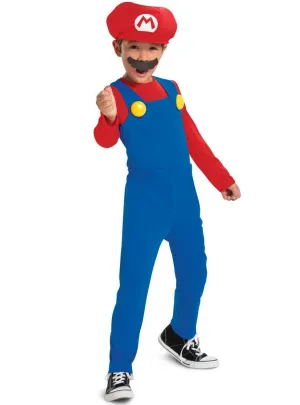 Super Mario Licensed Boys Book Week Costume