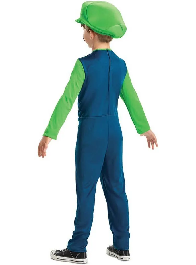 Super Mario Licensed Boys Luigi Book Week Costume