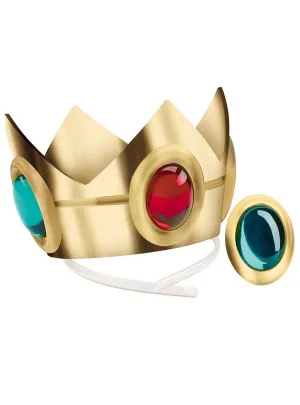 Super Mario Princess Peach Crown and Amulet Accessory Set