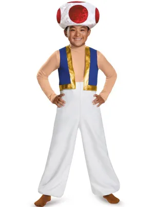 Super Mario Toad Deluxe Kids Book Week Costume