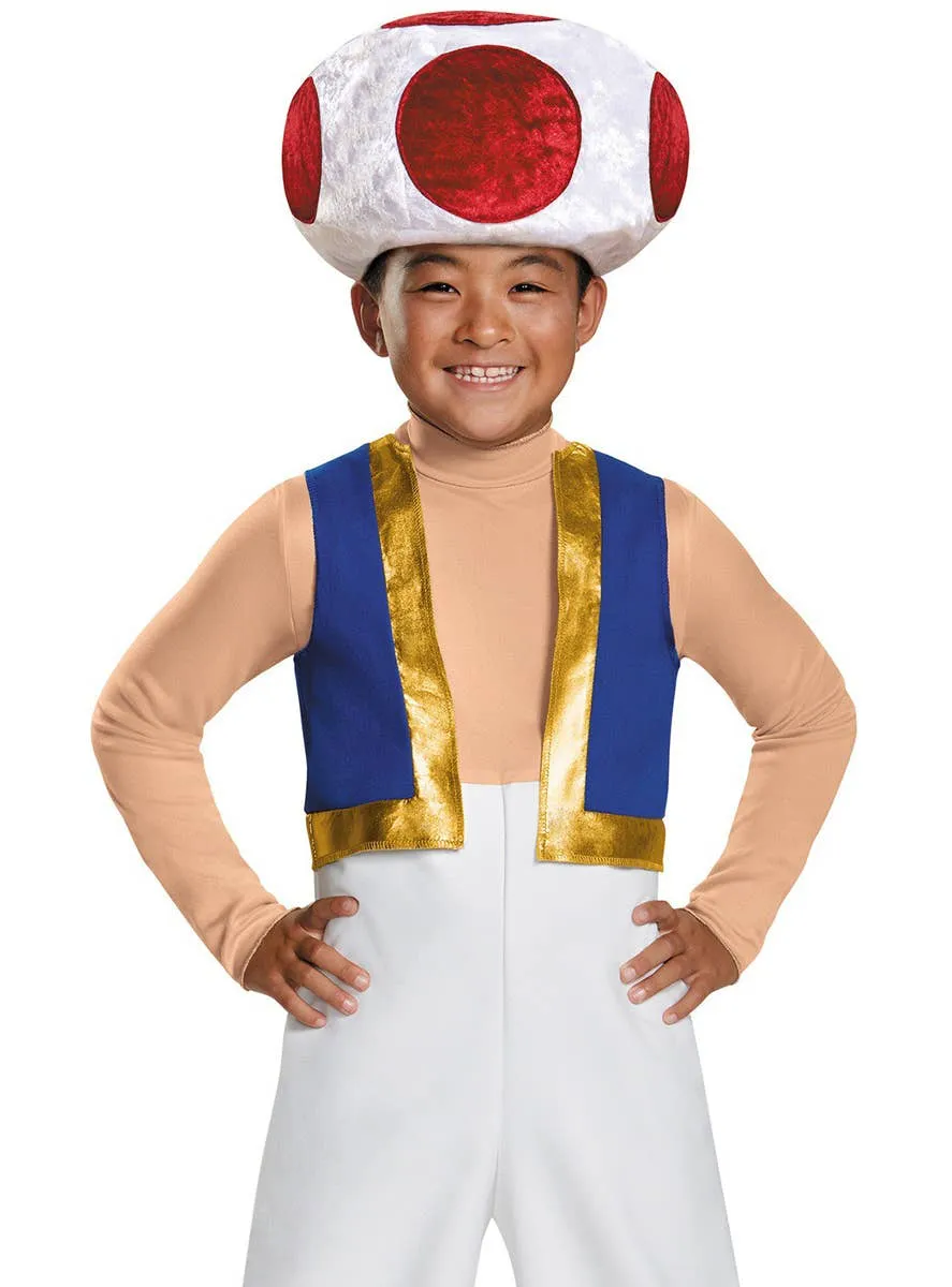 Super Mario Toad Deluxe Kids Book Week Costume