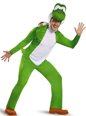 Super Mario Yoshi Deluxe Mens Costume
